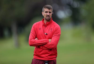 160626 - Wales Rugby Training - New Wales Defence Coach Peter Murchie