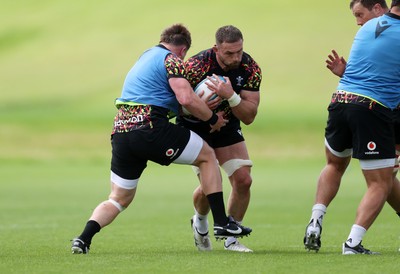 160626 - Wales Rugby Training - Harrison Keddie during training