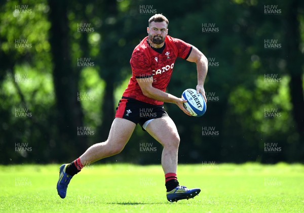 160721 - Wales Rugby Training - Owen Lane during training