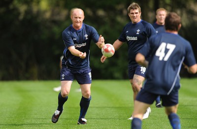 16.08.11 - Wales Rugby Training - Martyn Williams during training. 