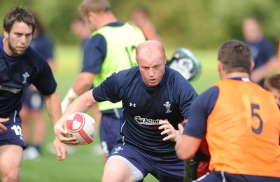 16.08.11 - Wales Rugby Training - Martyn Williams during training. 