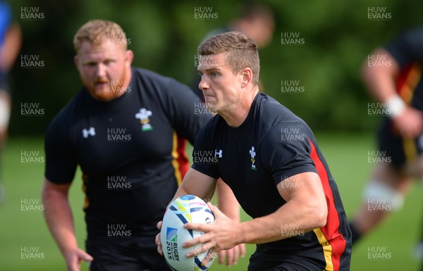 160915 - Wales Rugby World Cup Training -Scott Williams during training