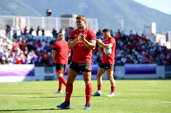 160919 - Wales Rugby Training - Leigh Halfpenny during an open training session
