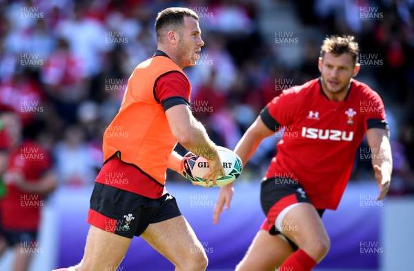 160919 - Wales Rugby Training - Gareth Davies during an open training session