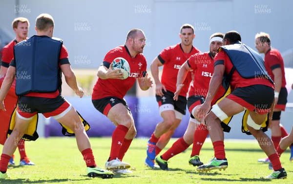 160919 - Wales Rugby Training - Ken Owens during an open training session