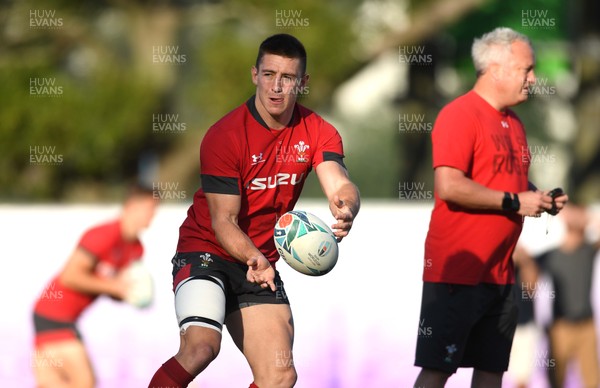 161019 - Wales Rugby Training - Josh Adams during training