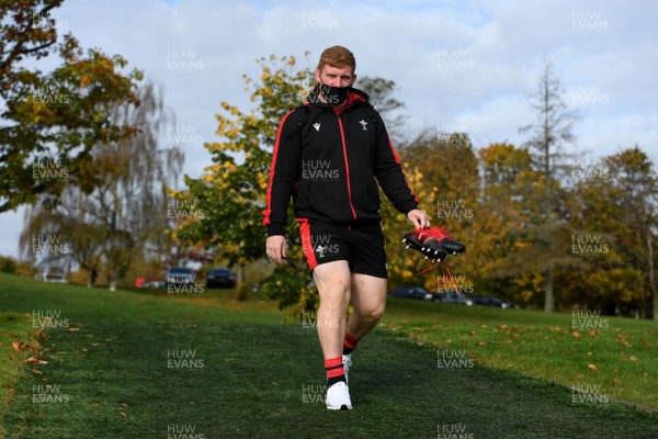 161020 - Wales Rugby Training - Rhys Carre during training