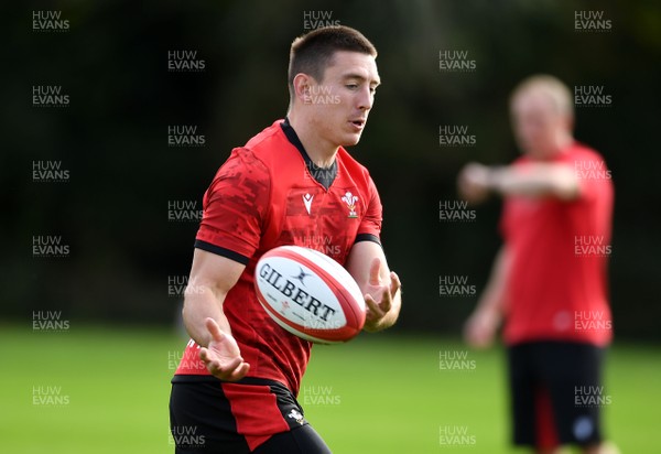 161020 - Wales Rugby Training - Josh Adams during training