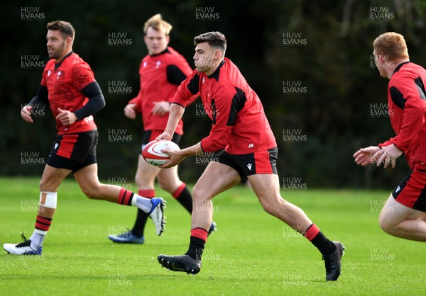 161020 - Wales Rugby Training - Johnny Williams during training