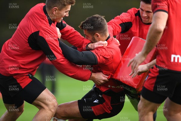161020 - Wales Rugby Training - Rhys Webb during training