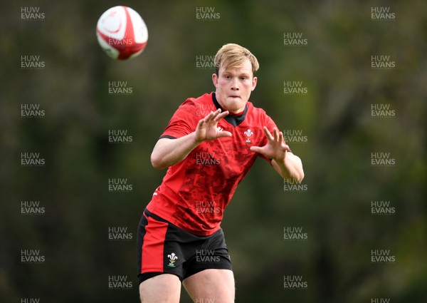 161020 - Wales Rugby Training - Nick Tompkins during training