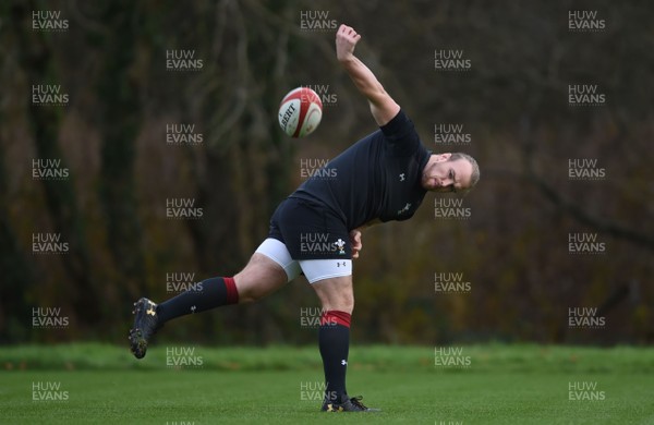 161117 - Wales Rugby Training - Kristian Dacey during training