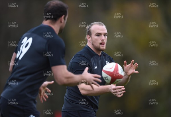 161117 - Wales Rugby Training - Kristian Dacey during training