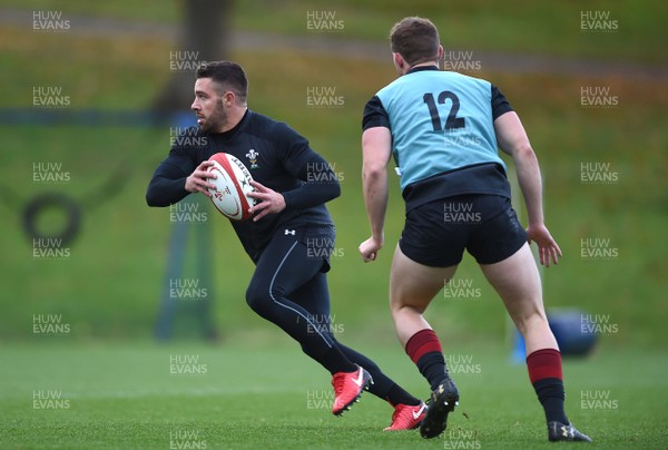 161117 - Wales Rugby Training - Rhys Webb during training