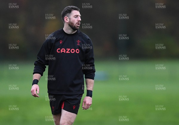 161121 - Wales Rugby Training - Alex Cuthbert during training