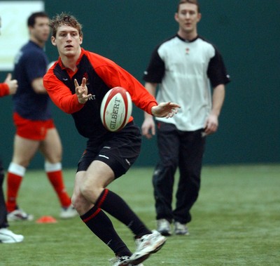 170203 - Wales Rugby Training - Jamie Robinson training for Wales ahead of their Six Nations match against England