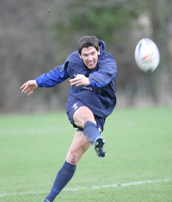 17.02.11 - Wales Rugby Training... James Hook. 