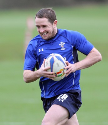 17.02.11 - Wales Rugby Training... Shane Williams. 