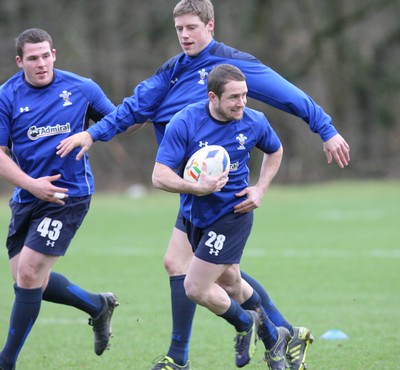 17.02.11 - Wales Rugby Training... Shane Williams. 