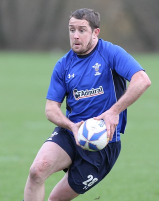 17.02.11 - Wales Rugby Training... Shane Williams. 