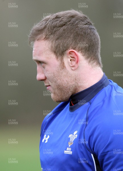 17.02.11 - Wales Rugby Training... Morgan Stoddart. 
