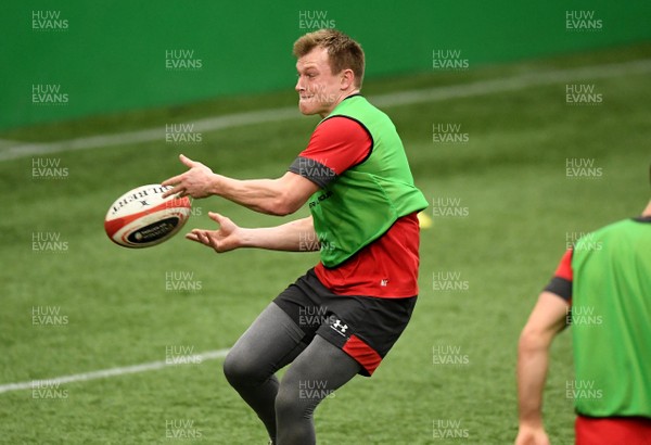 170220 - Wales Rugby Training - Nick Tompkins during training