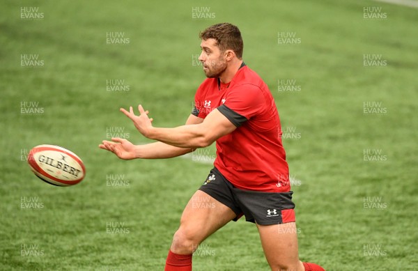 170220 - Wales Rugby Training - Leigh Halfpenny during training