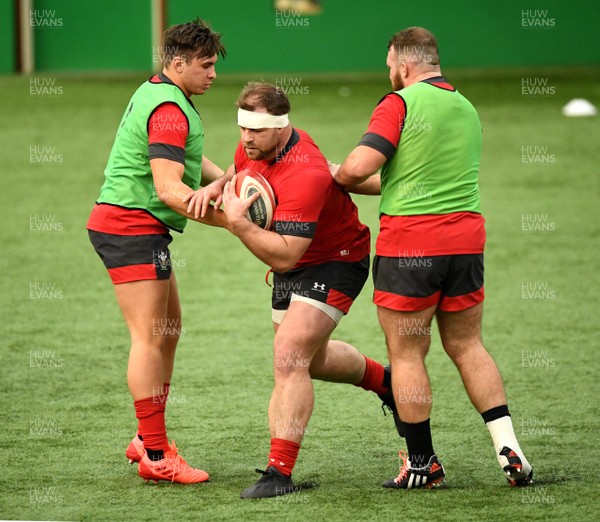 170220 - Wales Rugby Training - WillGriff John during training