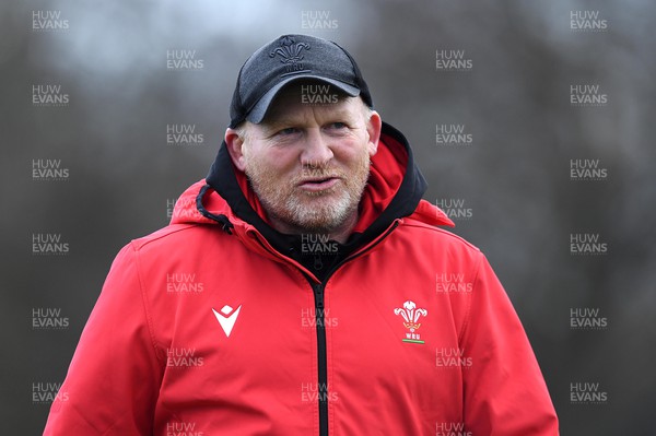 170222 - Wales Rugby Training - Neil Jenkins during training