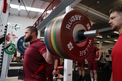 170226 - Wales Rugby Training ahead of their Six Nations game against Scotland - Nicky Smith during training