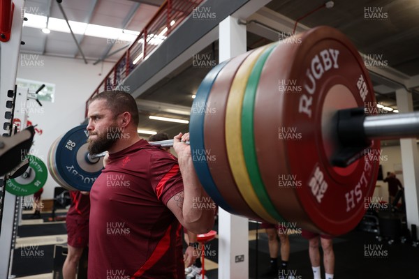 170226 - Wales Rugby Training ahead of their Six Nations game against Scotland - Nicky Smith during training