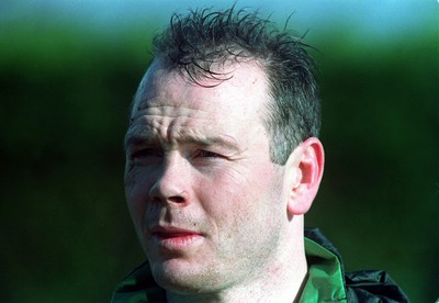 170295 - Wales Rugby Training - Captain Ieuan Evans during training