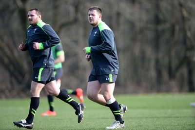 170315 - Wales Rugby Training -Rob Evans during training