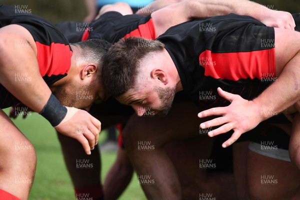 170322 - Wales Rugby Training - Gareth Thomas during training