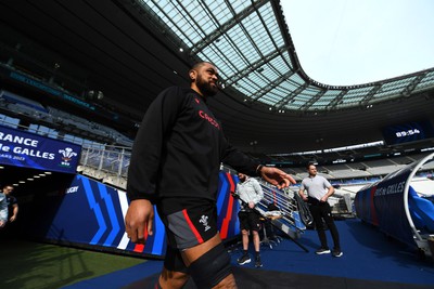 170323 - Wales Rugby Training - Taulupe Faletau during training