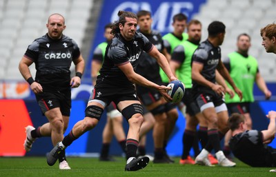 170323 - Wales Rugby Training - Justin Tipuric during training