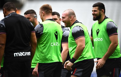 170323 - Wales Rugby Training - Dillon Lewis during training