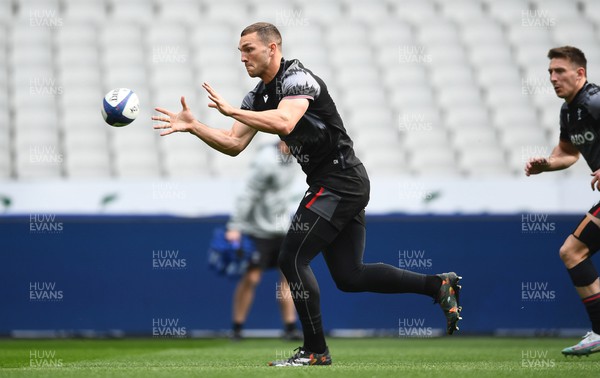 170323 - Wales Rugby Training - George North during training
