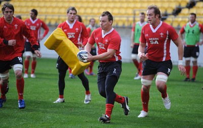 17.06.10 - Wales Rugby Training - Matthew Rees during training. 