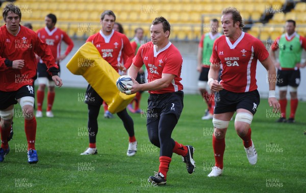 17.06.10 - Wales Rugby Training - Matthew Rees during training. 