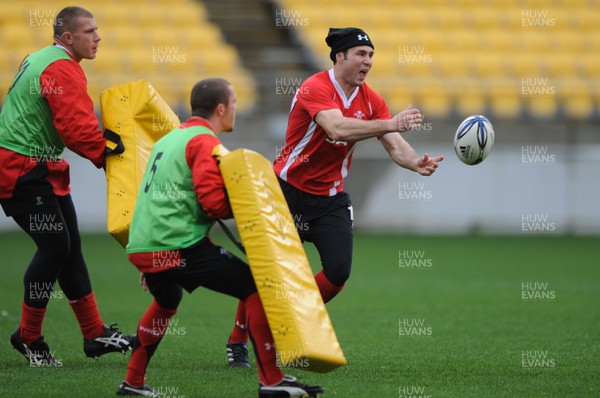 17.06.10 - Wales Rugby Training - Stephen Jones during training. 