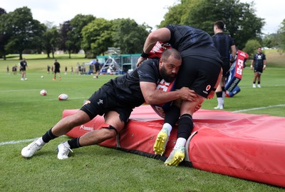 170625 - Wales Rugby Training - Josh Macleod during training