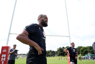 170625 - Wales Rugby Training - Josh Macleod during training