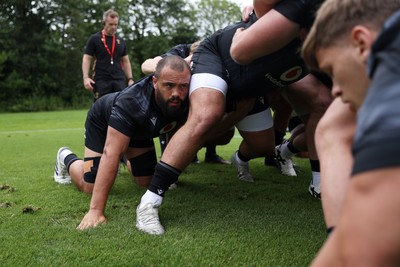 170625 - Wales Rugby Training - Josh Macleod during training