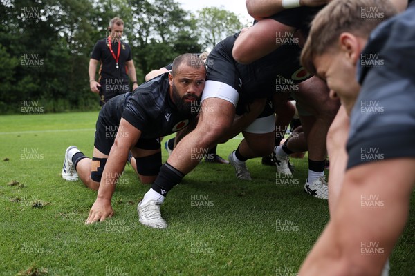 170625 - Wales Rugby Training - Josh Macleod during training
