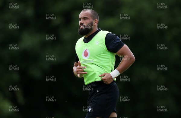 170625 - Wales Rugby Training - Josh Macleod during training