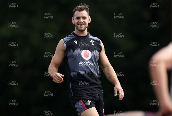 170823 - Wales Rugby Training ahead of their final Rugby World up warm up game against South Africa - Tomos Williams during training