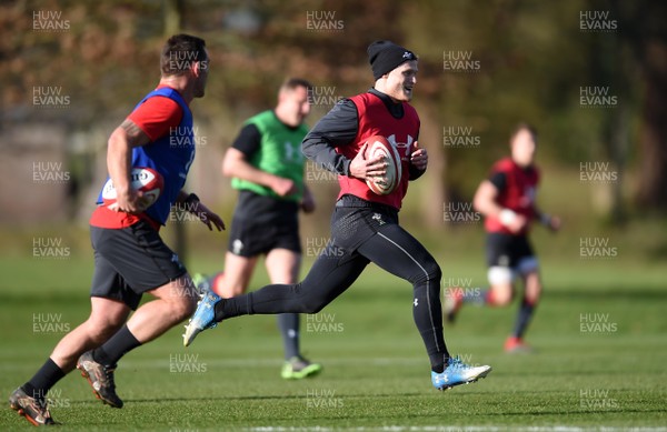 180219 - Wales Rugby Training - Aled Davies during training