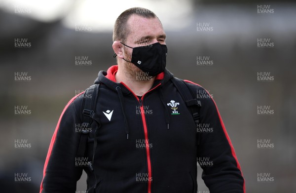 180321 - Wales Rugby Training - Ken Owens during training