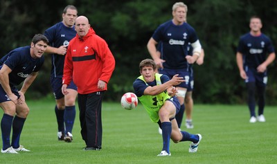 18.08.11 - Wales Rugby Training - Lloyd Williams during training. 